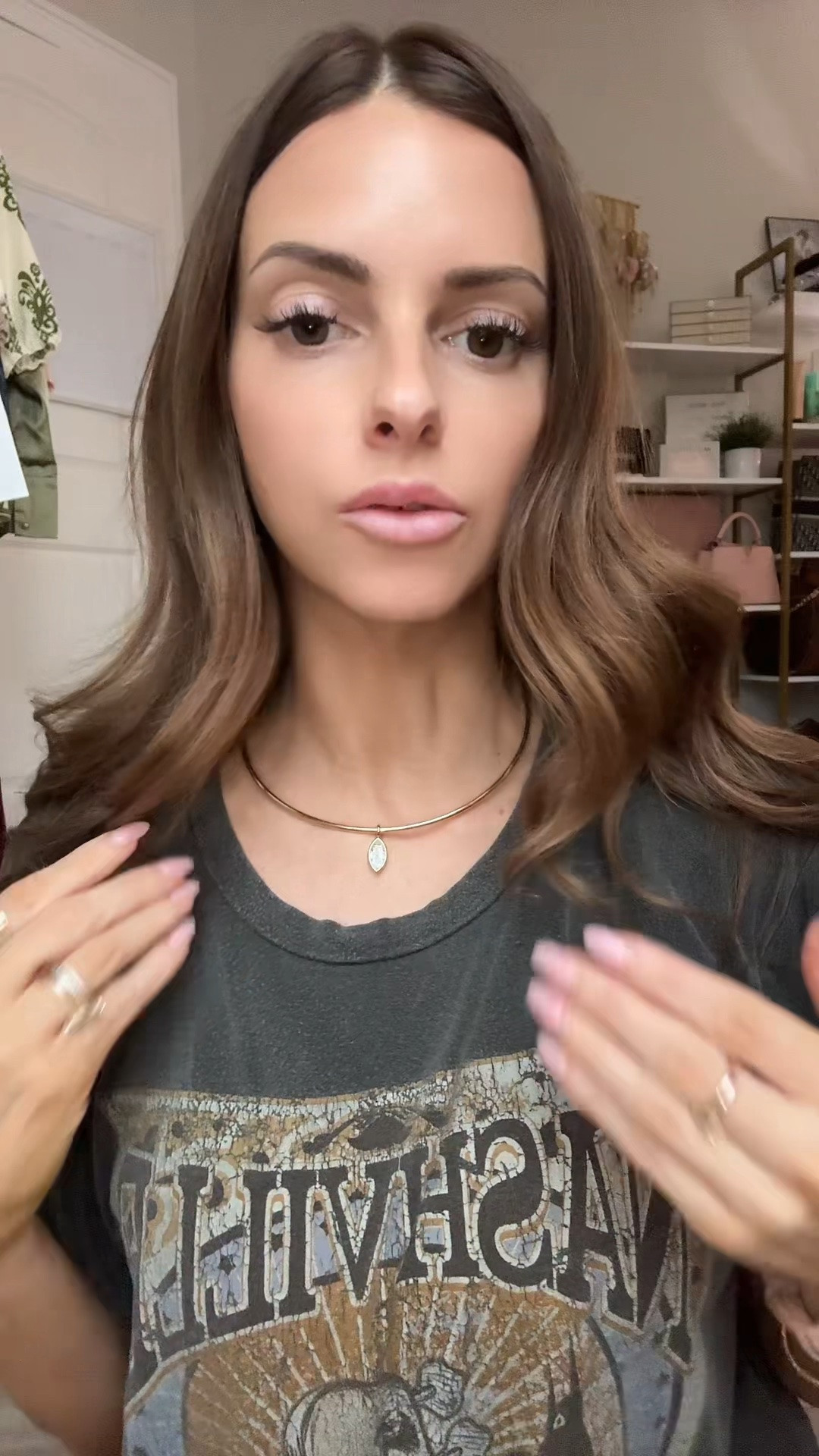 Collar pendant necklace from Amazon! This necklace is beautiful and looks so muvh more expensive than what is it! I’ve compared it to my one from Bauble Bar and I honestly like it better! I’m linking both below

#LTKootd #LTKSaleAlert #LTKgrwm
