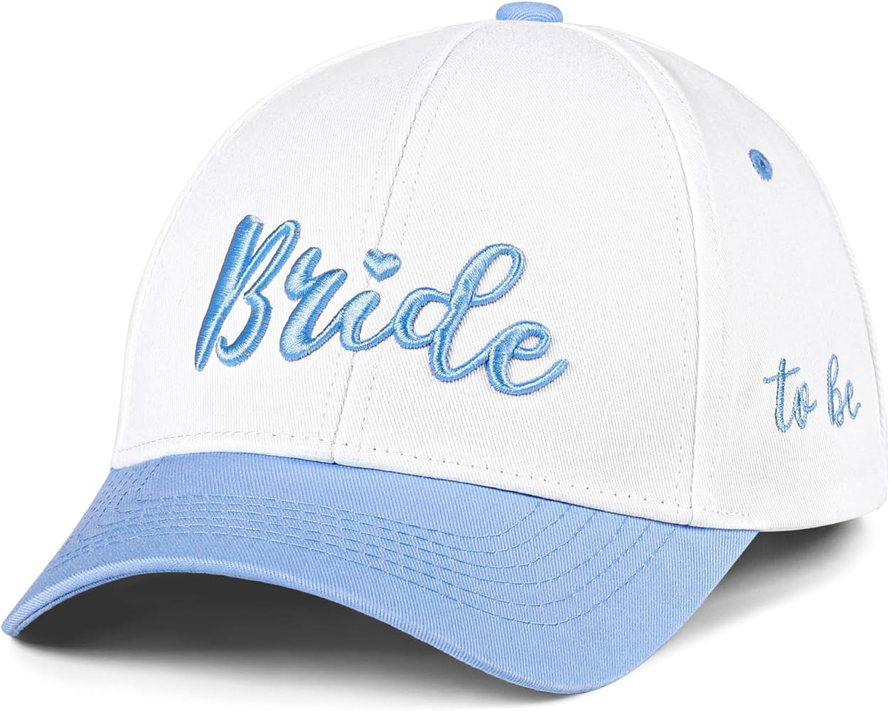 Etercycle Bride Hat, Bride to Be Trucker Hat Something Blue Gift, Soft Canvas Wedding Cap Bridal ... | Amazon (US)