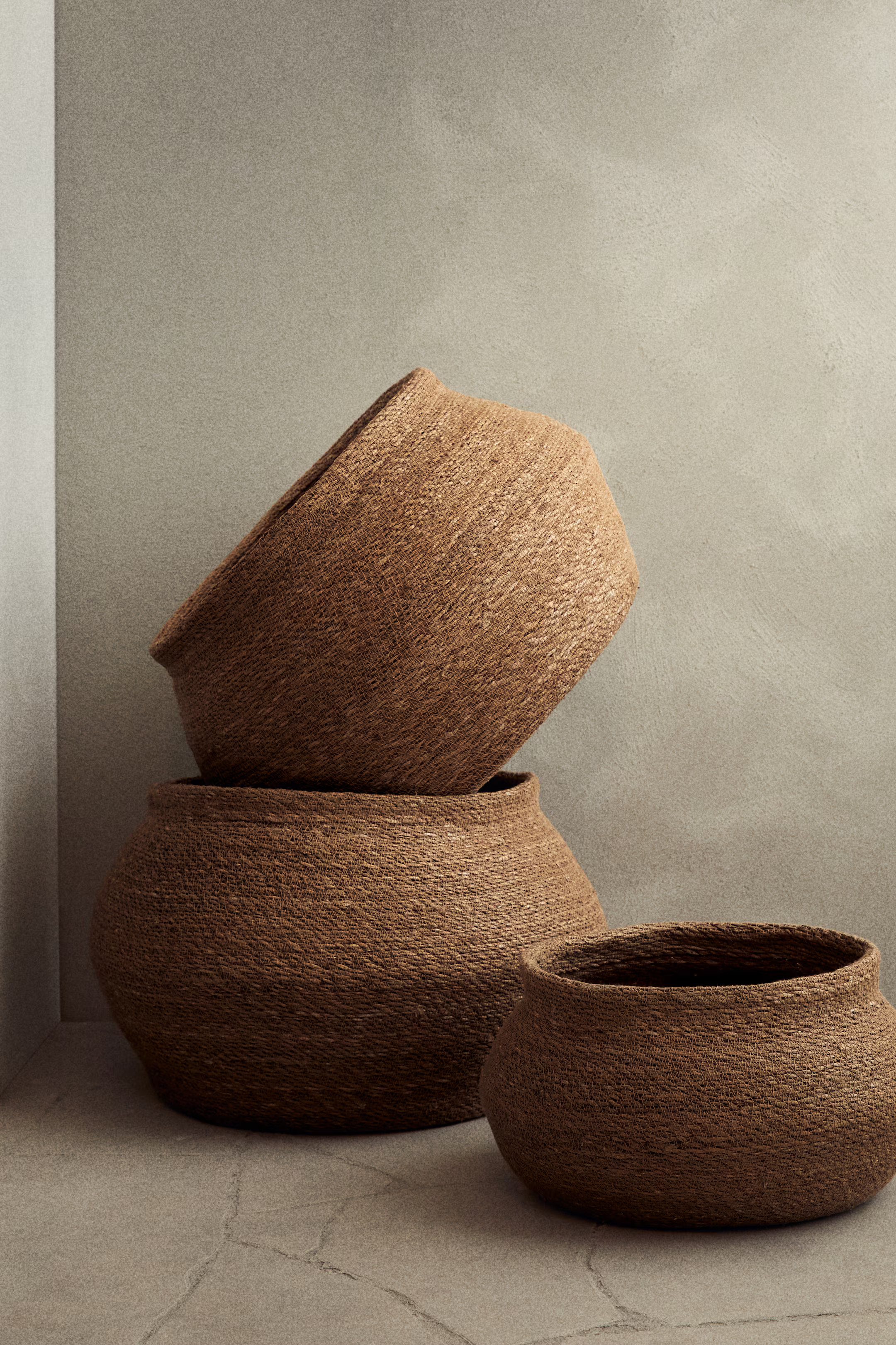 Extra-Large Seagrass Storage Basket - Beige - Home All | H&M US | H&M (US + CA)