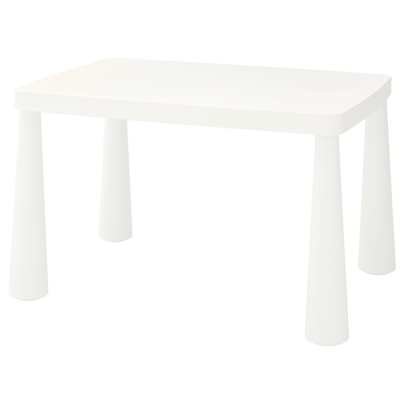 MAMMUT Kindertisch, drinnen/draußen weiß, 77x55 cm - IKEA Deutschland | IKEA (DE)