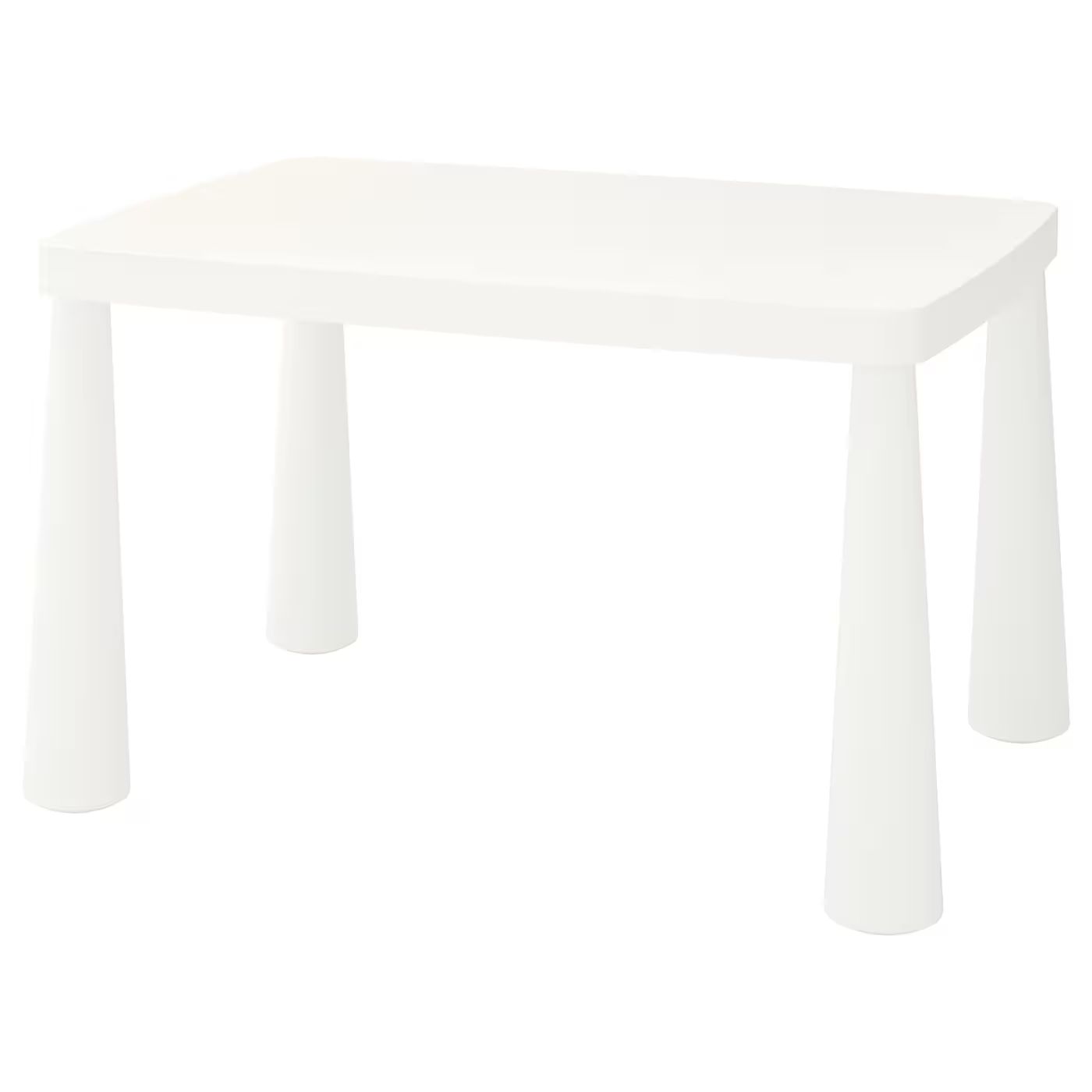 MAMMUT Kindertisch, drinnen/draußen weiß, 77x55 cm - IKEA Deutschland | IKEA (DE)