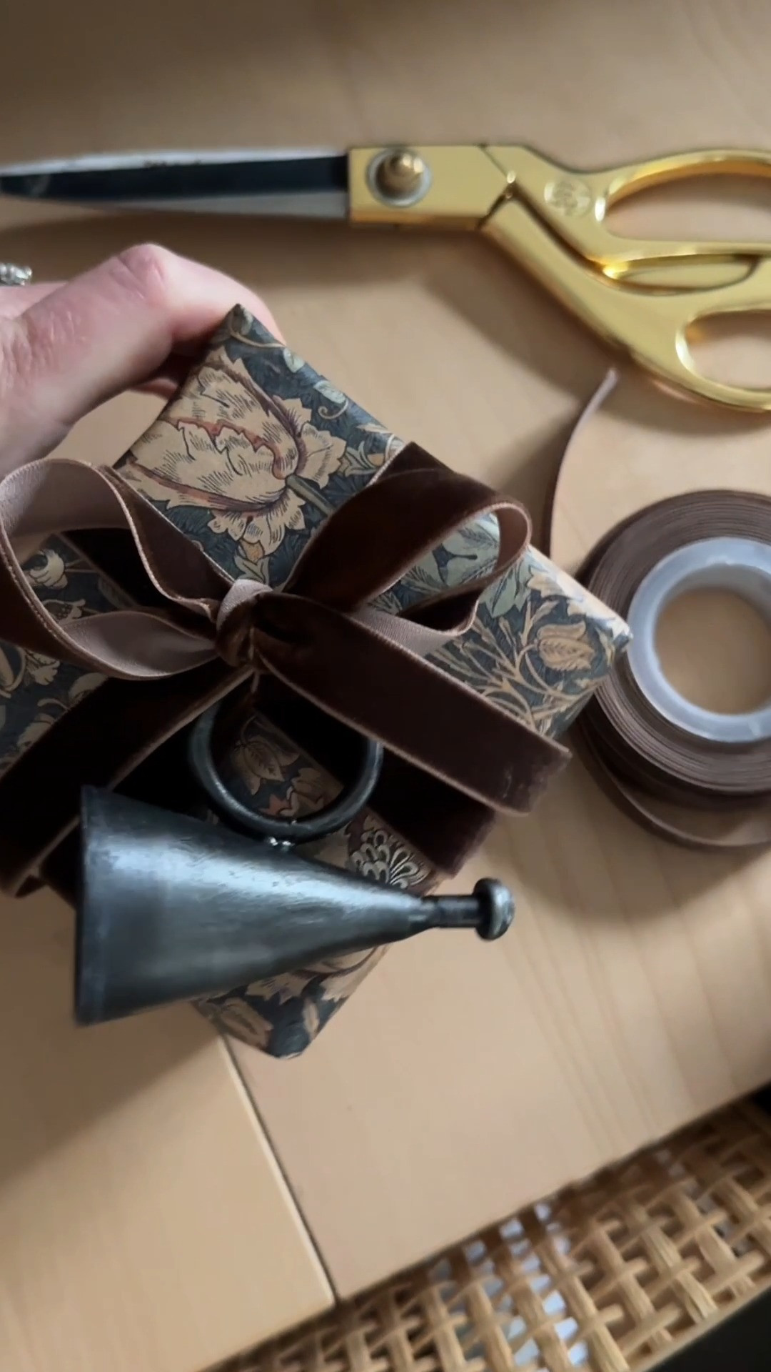 Candle gift idea 💡 pair this beautifully boxed candle with a pretty wrought iron candle snuffer for an easy host gift or gift for her 🤎 under $50 

 #LTKGiftGuide #LTKWatchNow #LTKFindsUnder50