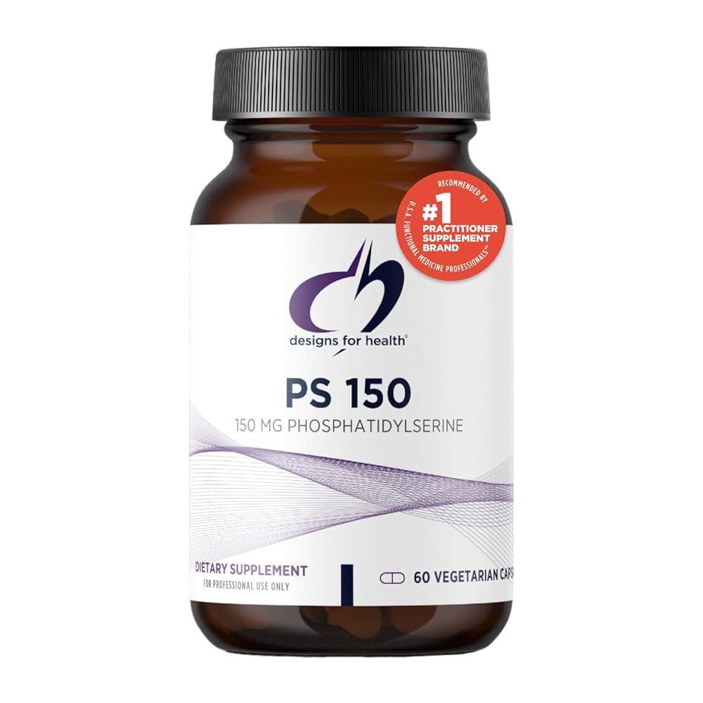Designs for Health PS 150 Phosphatidylserine Capsules - 150mg Soy-Free Sunflower Lecithin-Sourced... | Amazon (US)