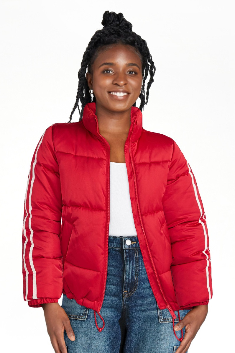No Boundaries Puffer Jacket, Women's | Walmart (US)