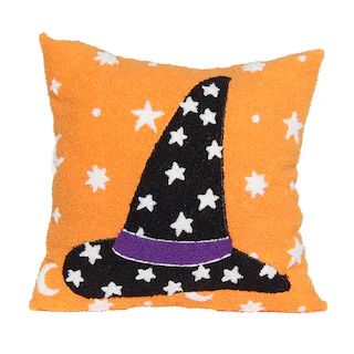 16" Witch's Hat with Stars Throw Pillow by Ashland® | Michaels | Michaels Stores