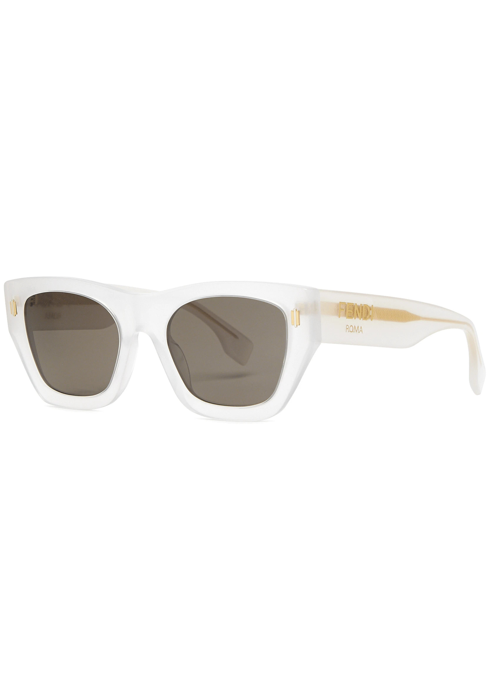 Roma rectangle-frame sunglasses | Harvey Nichols