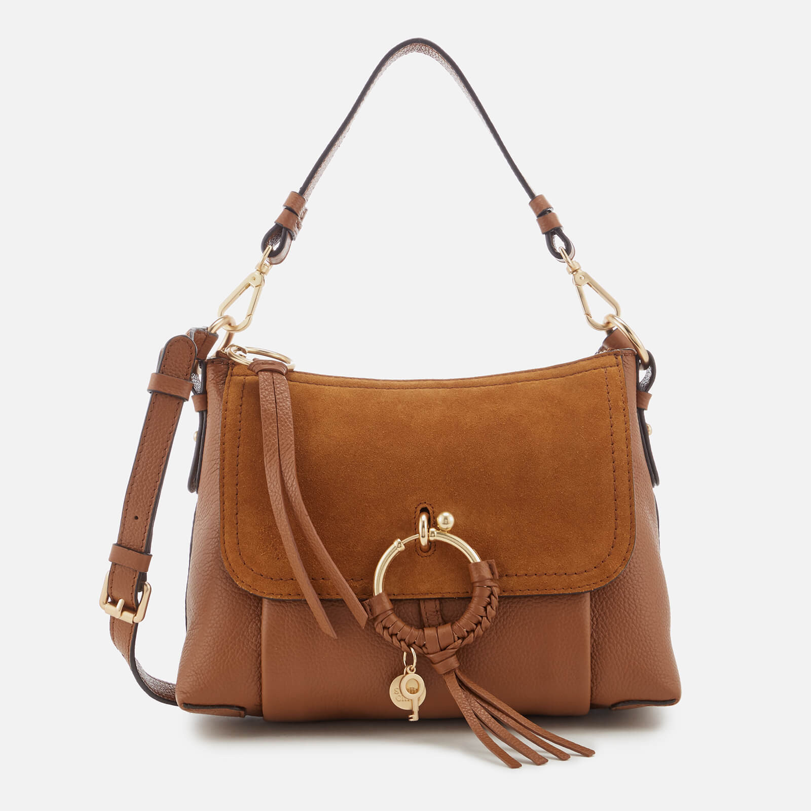 See By Chloé Women's Joan Small Hobo Bag - Caramello | Coggles | Coggles (Global)