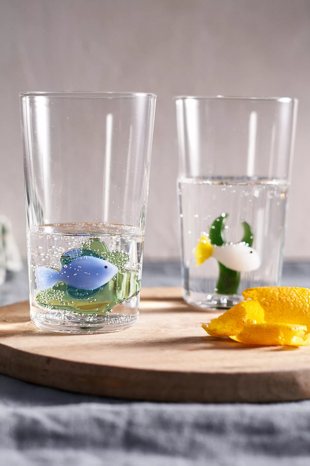 Ichendorf Fish Water Glass | Anthropologie (US)