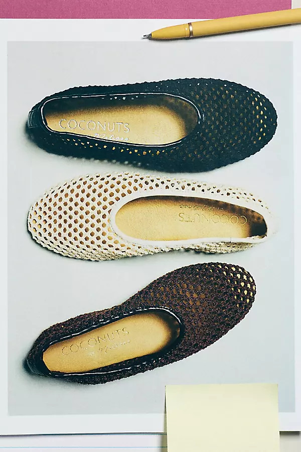 Marta Mesh Ballet Flats | Anthropologie (US)