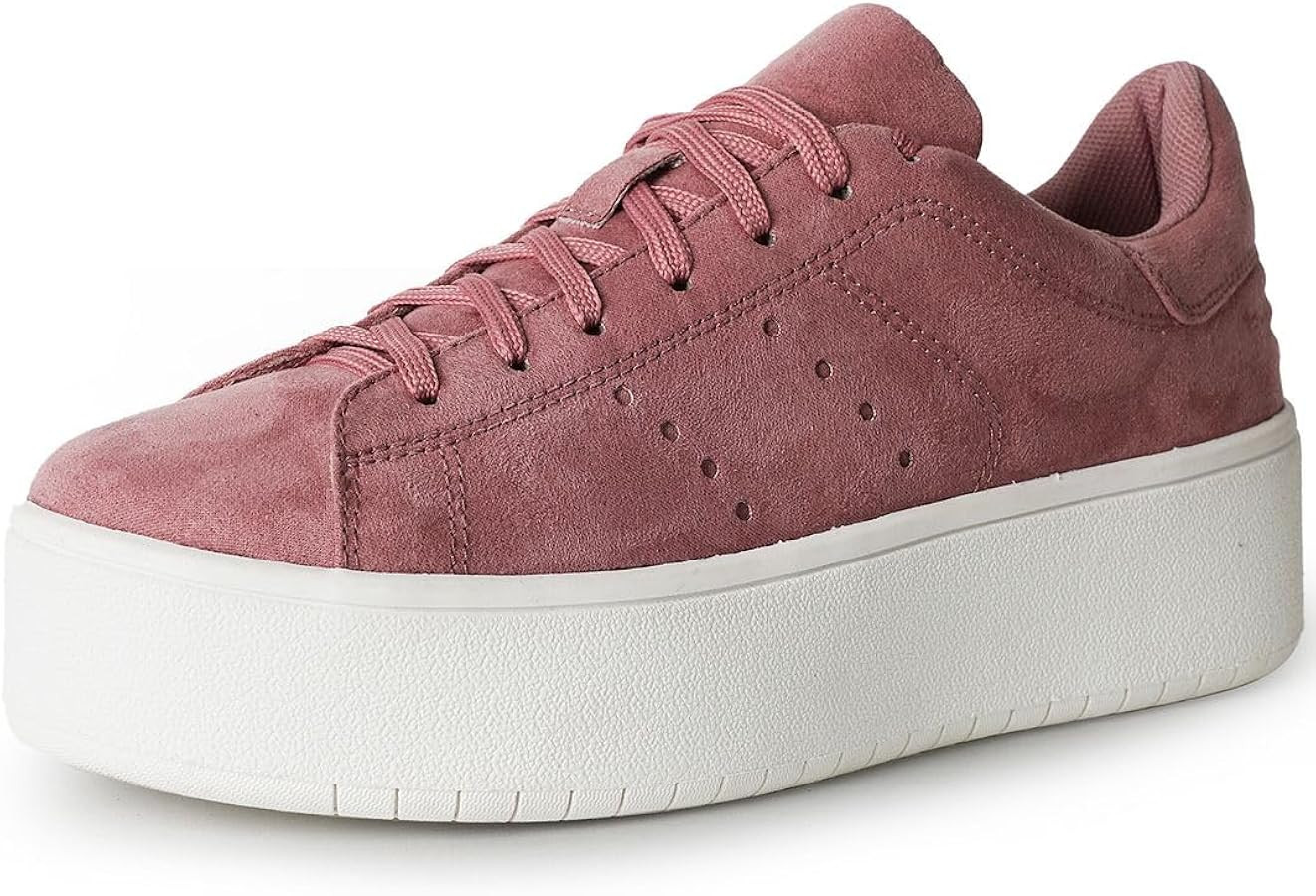 Hero Platform Sneakers for Women - Casual Lace Up Fashion Tennis Shoes, Leopard | Amazon (CA)