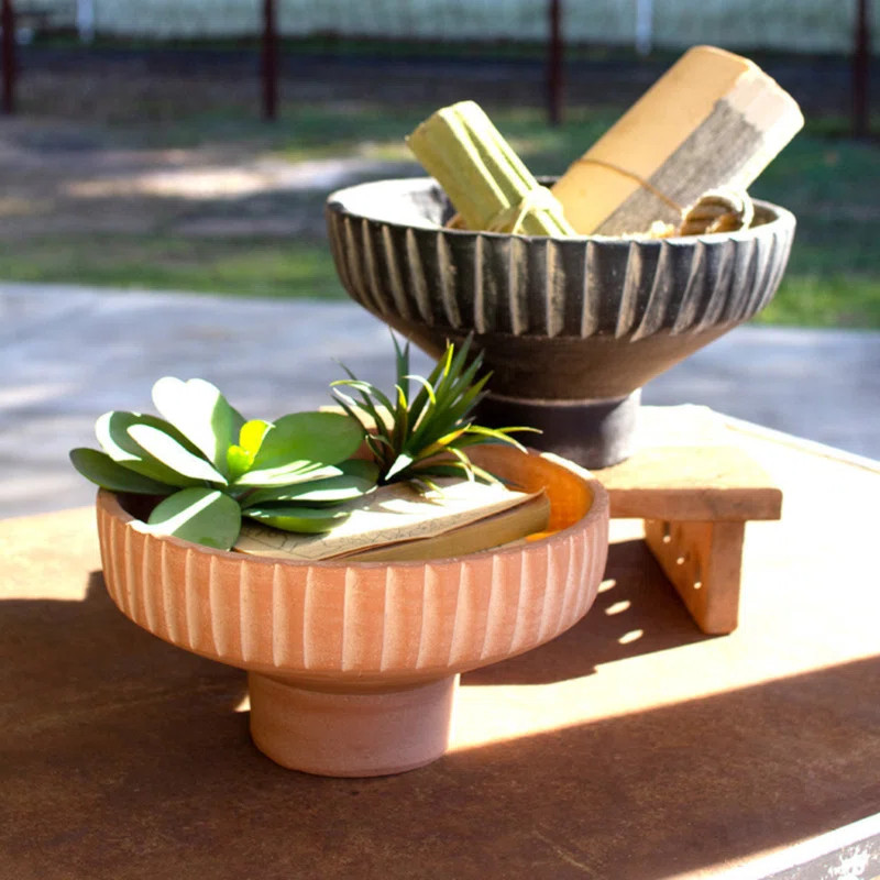 Palawan Handmade Clay Decorative Bowl 1 | Joss & Main