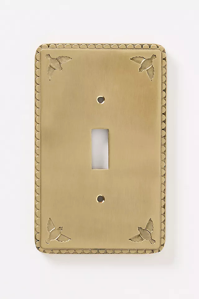 Isabella Icon Metal Switch Plate | Anthropologie (US)