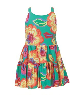 Little Girls Floral Printed Active Dress | Dillard's