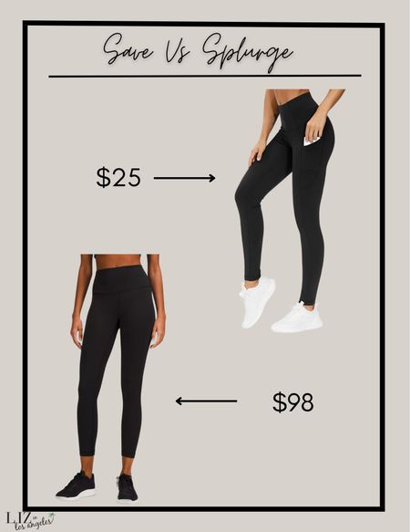 These leggings are such a steal!  Finding the right Lululemon dupe leggings are amazing for your workout outfits or for athleisure 

#LTKSeasonal #LTKstyletip #LTKfit