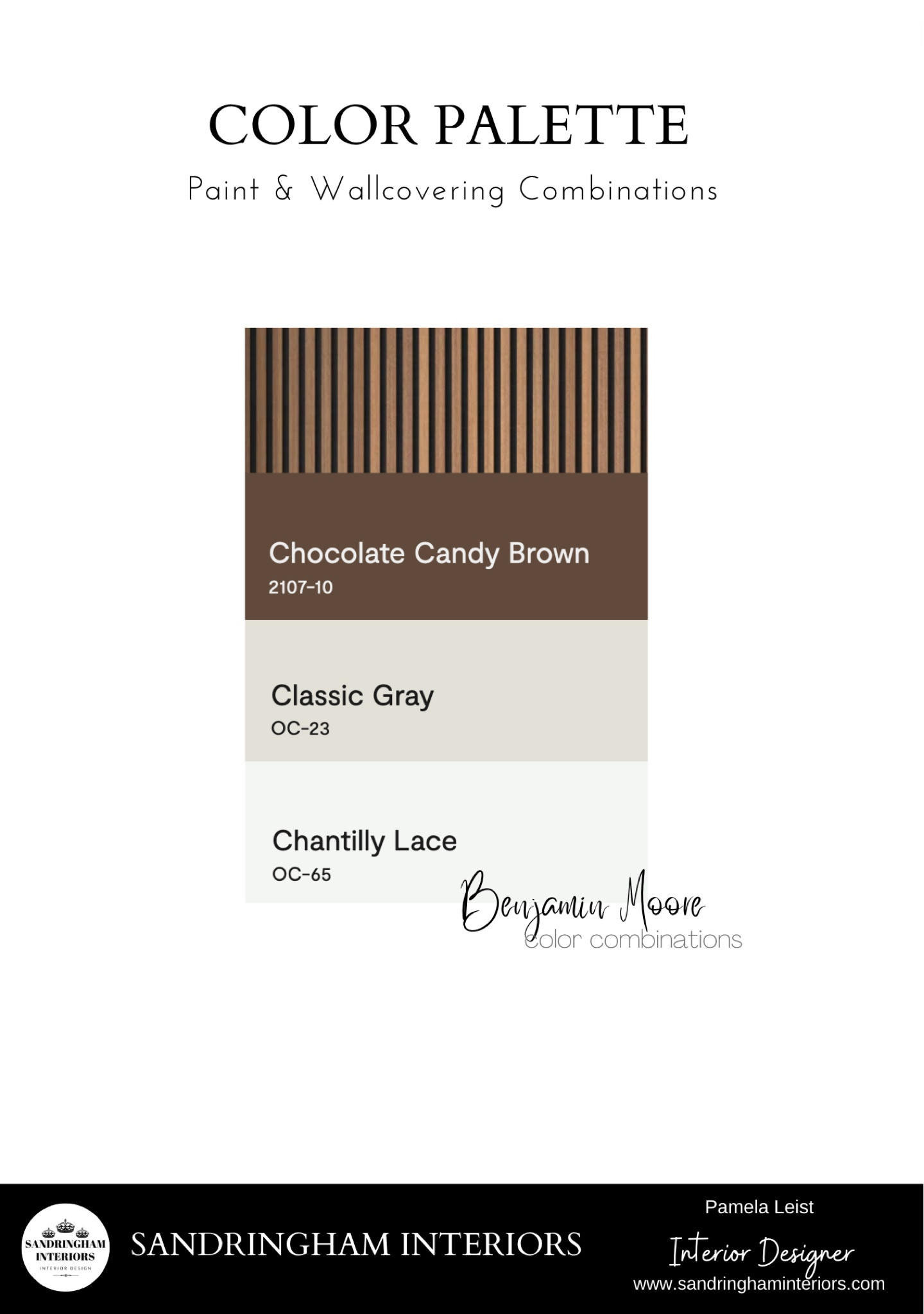 Paint & Wall covering Combinations | Benjamin Moore

#LTKhome