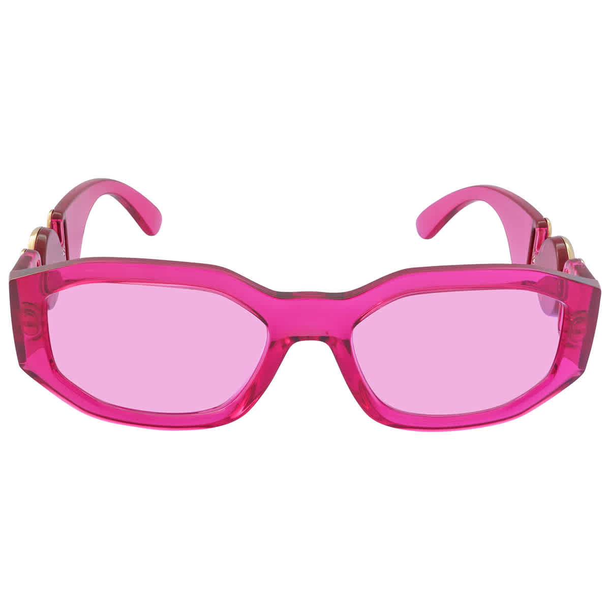 Versace Pink Geometric Unisex Sunglasses VE4361 5334/5 53 | Jomashop.com & JomaDeals.com
