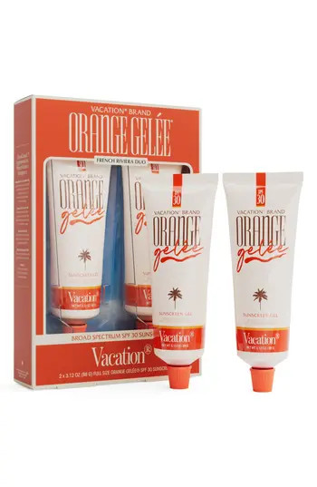 Vacation French Riviera Orange Gelée SPF 30 Sunscreen Gel Duo $46 Value at Nordstrom Rack | Nordstrom Rack