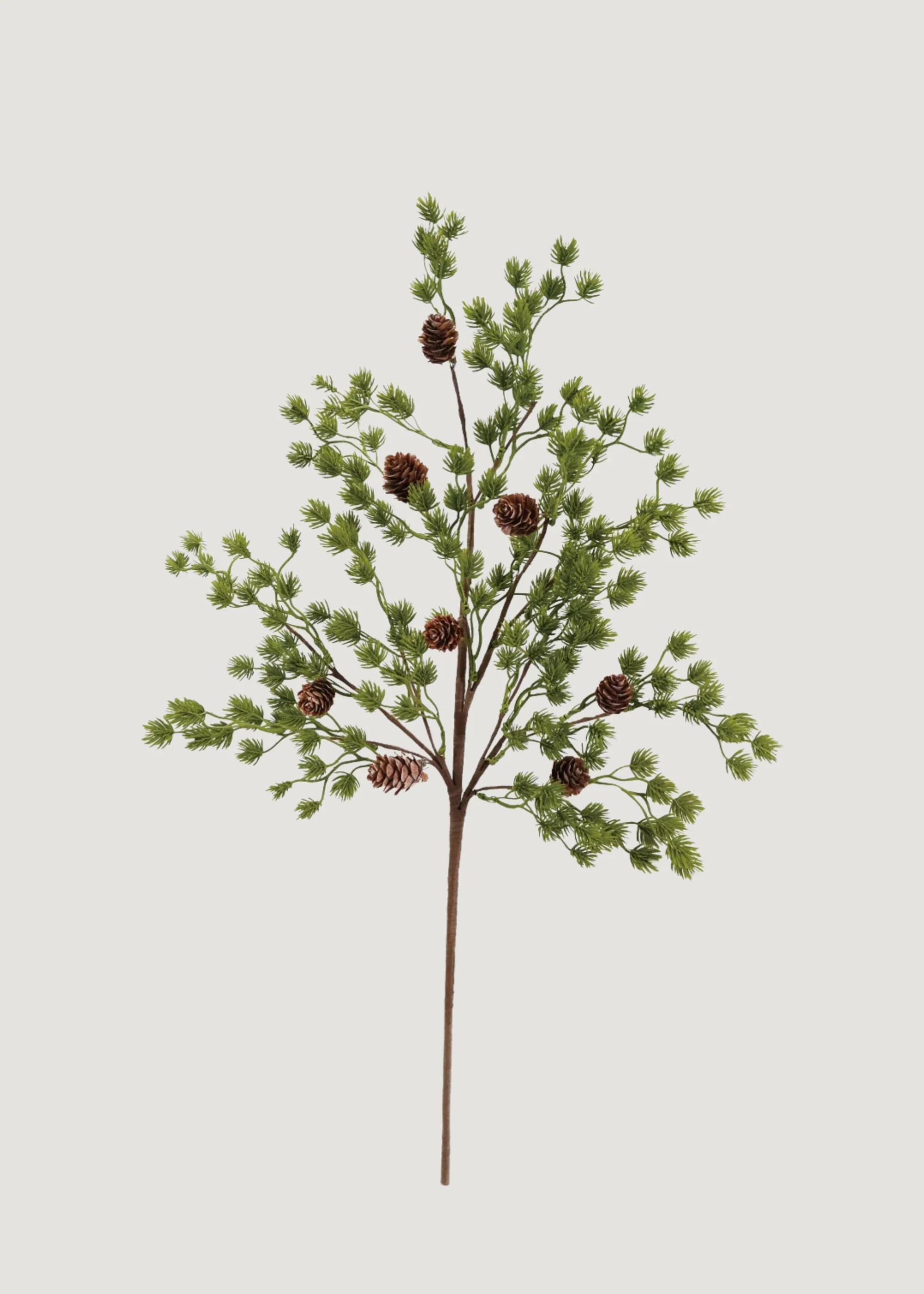 Fir Branch with Pine Cones | Artificial Winter Evergreens | Afloral | Afloral