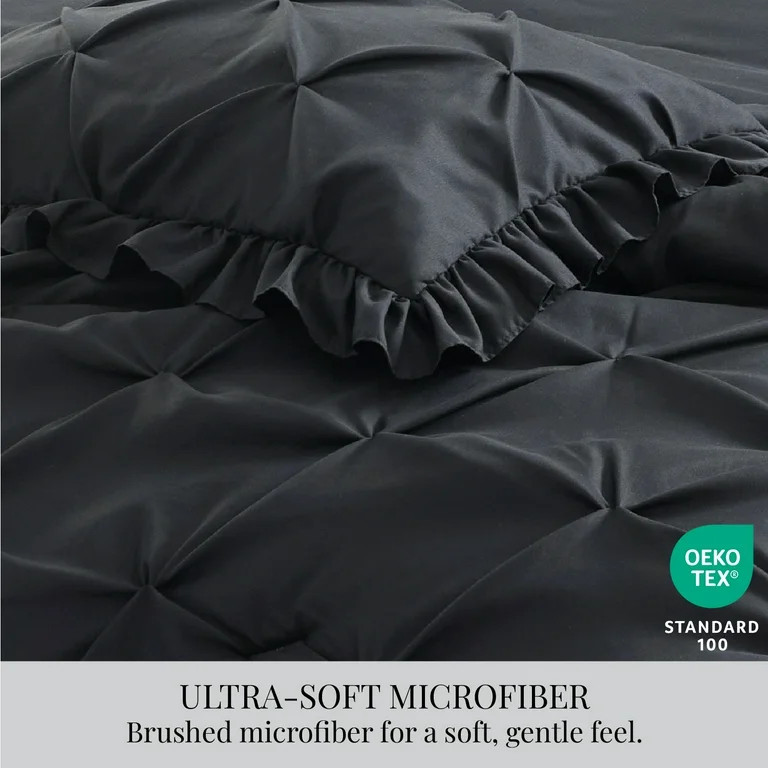 Cozy Comfort King beds in a bag, Black | Walmart (US)