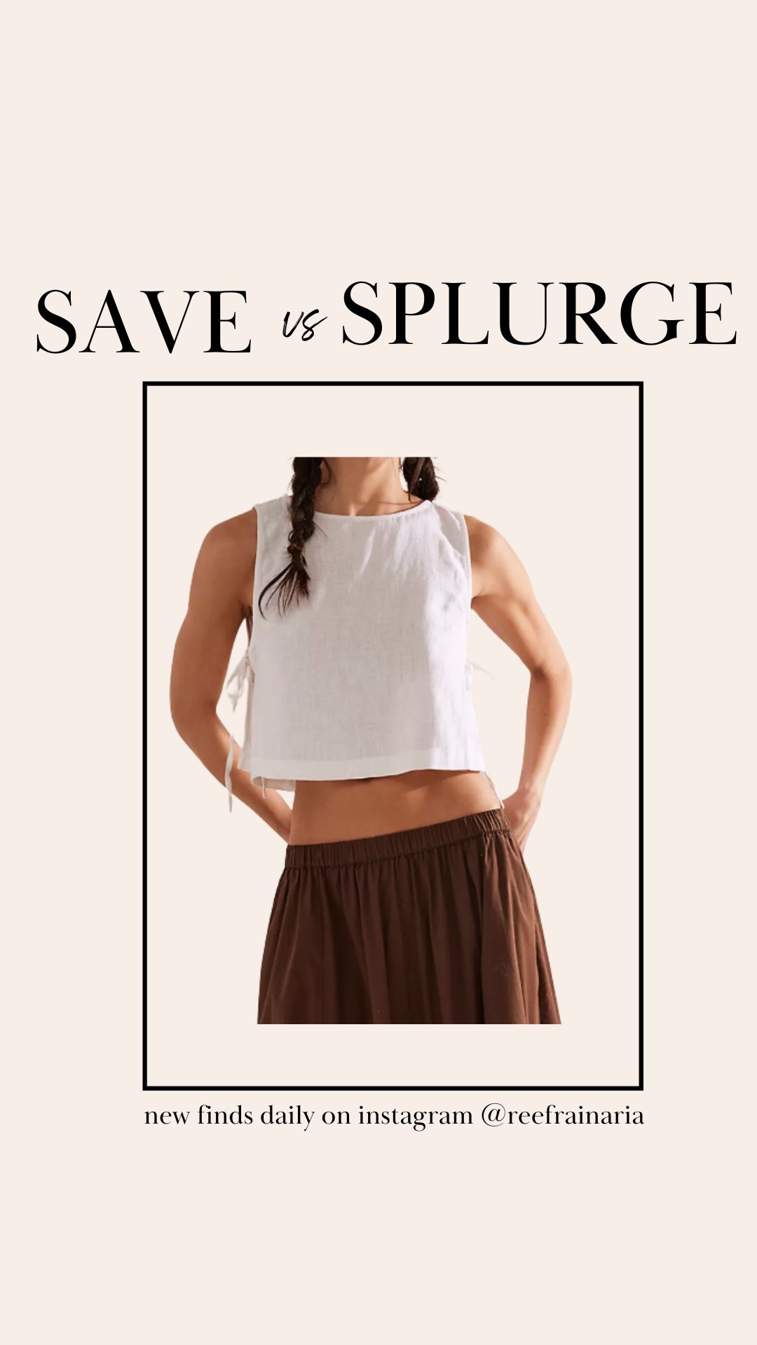 Shop new save vs splurge finds daily on my instagram @reefrainaria

#LTKSeasonal #LTKOver40