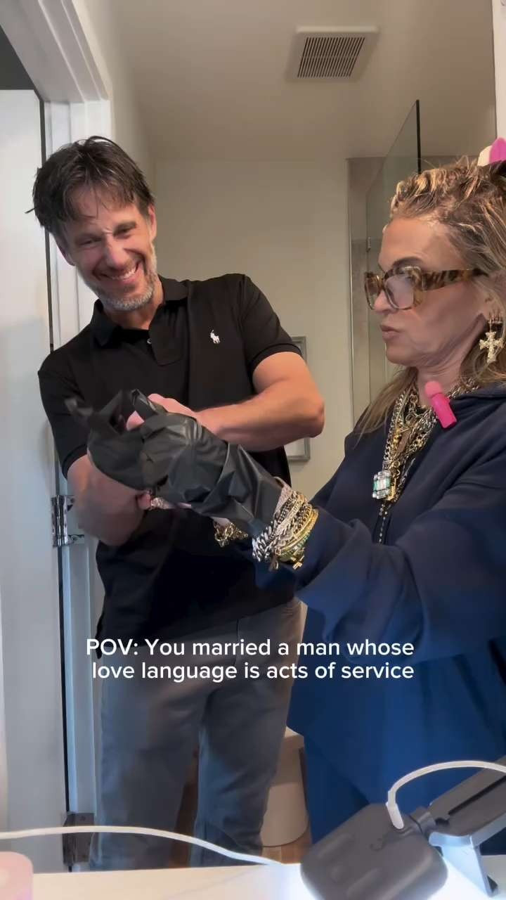 Back in my pandemic salon era John was head colorist 😅 my stand in for when I can’t reach the back .. 

 #LTKStyleTip #LTKBeauty #LTKWatchNow