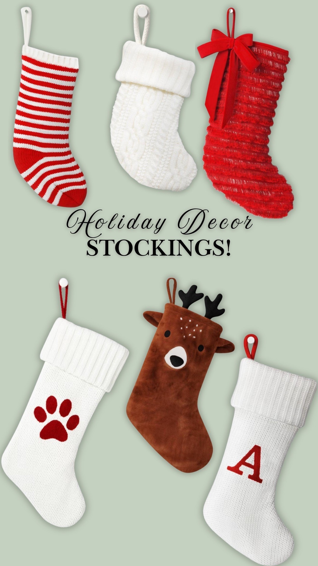 It’s the holiday season and Target has such cute stockings!! 

#LTKGiftGuide #LTKFindsUnder50 #LTKHoliday