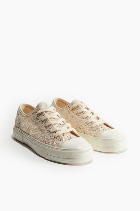 Embroidered trainers, these are very much giving Chloe 

#LTKfindsunder50 #LTKshoecrush #LTKSeasonal