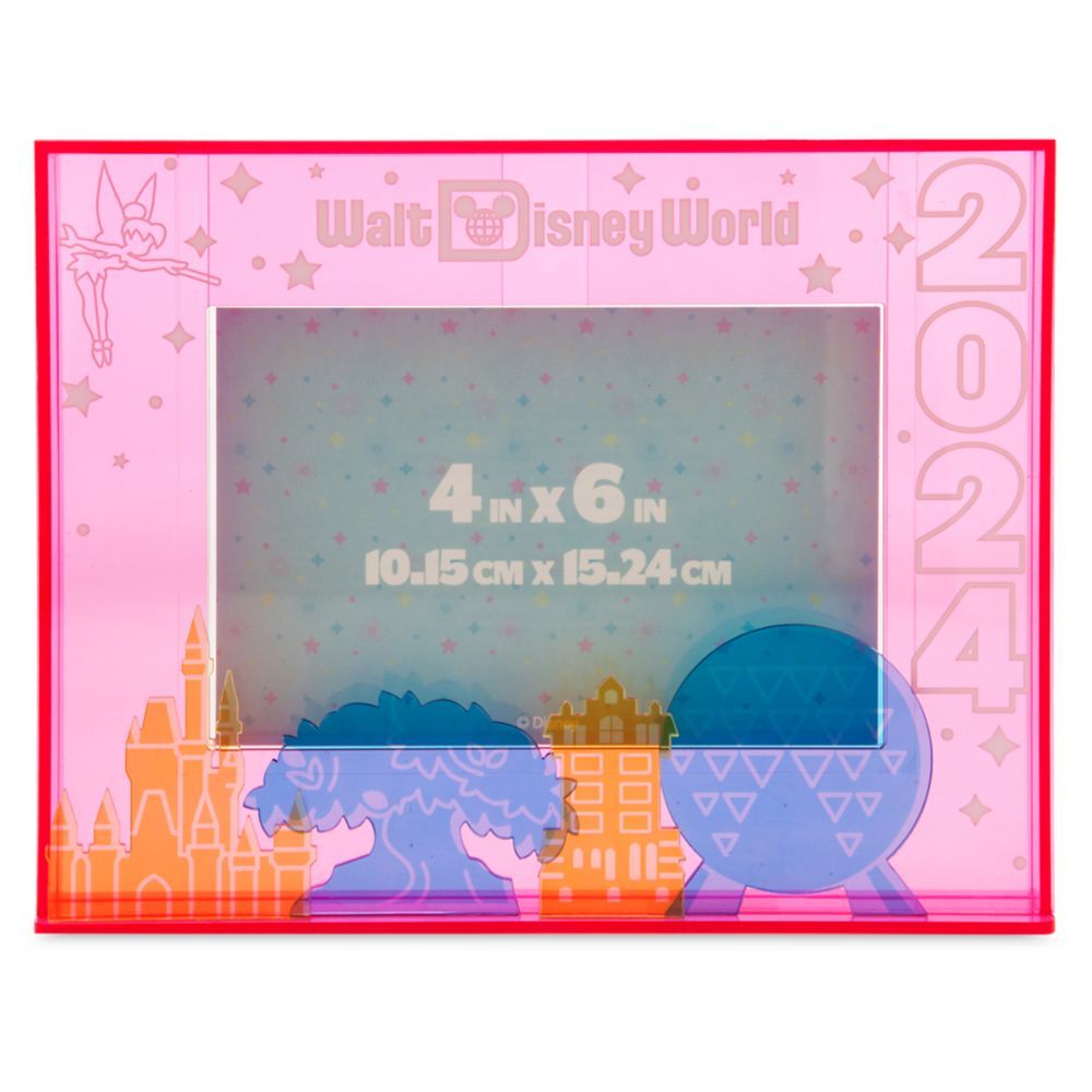 Walt Disney World 2024 Acrylic Photo Frame – 4'' x 6'' | Disney Store