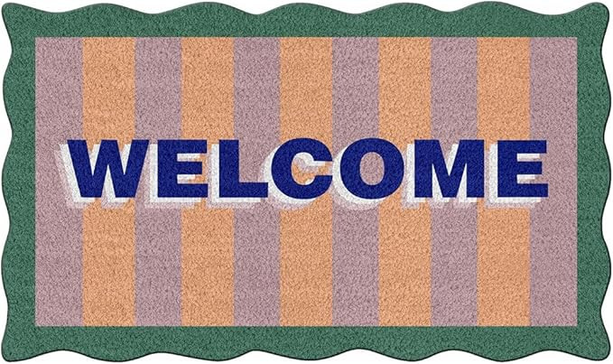 Folkulture Welcome Matt Outdoor | 16 x 28 Door Mats for Front Door Mat Outside Entrance | Eco Fri... | Amazon (US)
