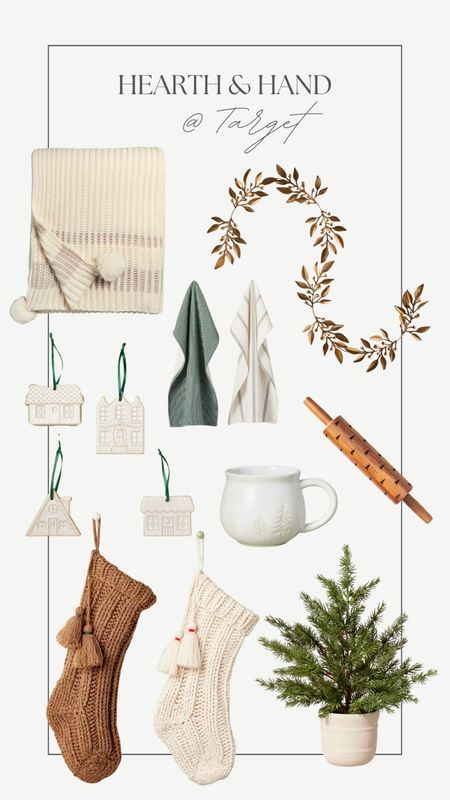 My picks from the Hearth & Hand holiday line at Target! Lots of cute pieces! 

#christmasdecor #neutralchristmas #neutralhome 

#LTKHoliday #LTKhome #LTKSeasonal