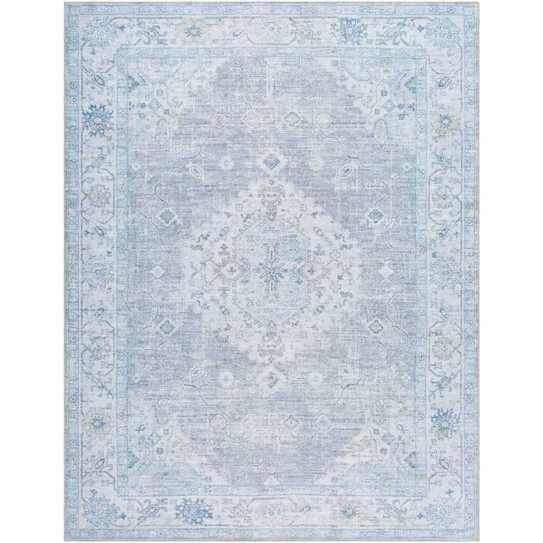 My Texas House Everyday Living Gemma Traditional Medallion Indoor 8' x 10' Area Rug - Walmart.com | Walmart (US)