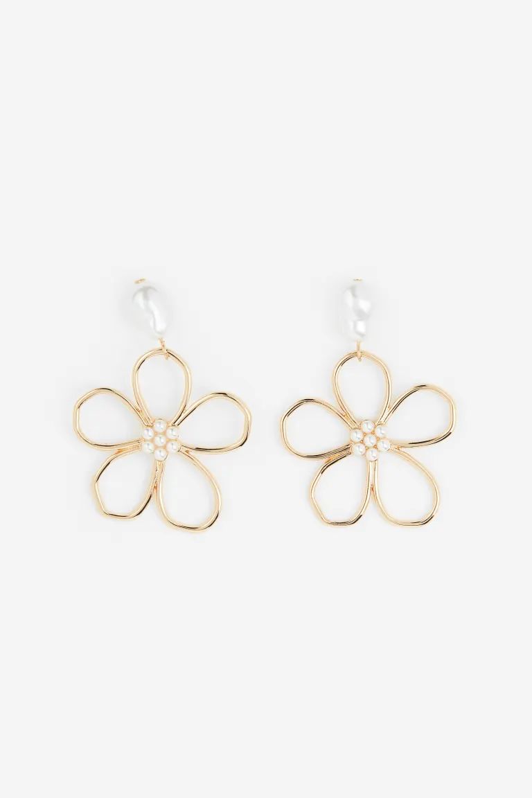 Flower-shaped Earrings | H&M (US + CA)