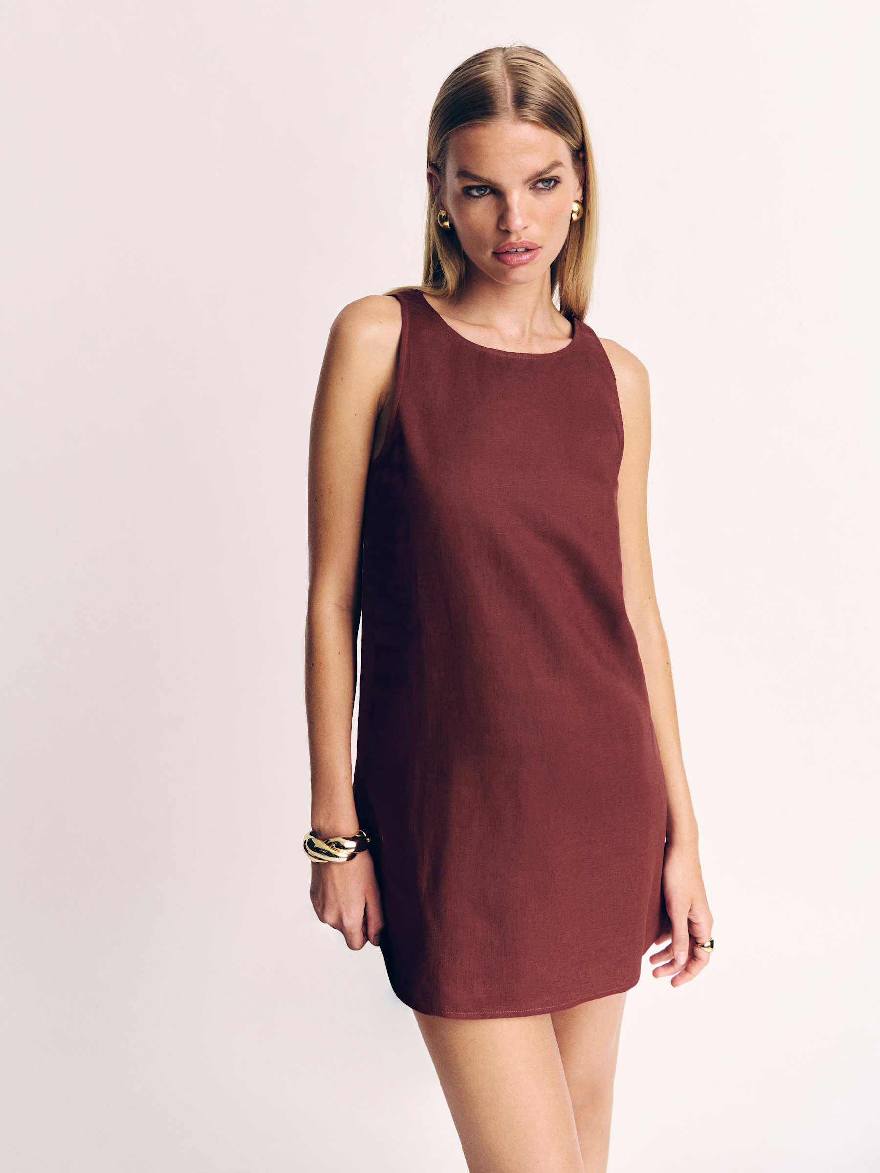 Jessi Linen Dress | Reformation (Global)