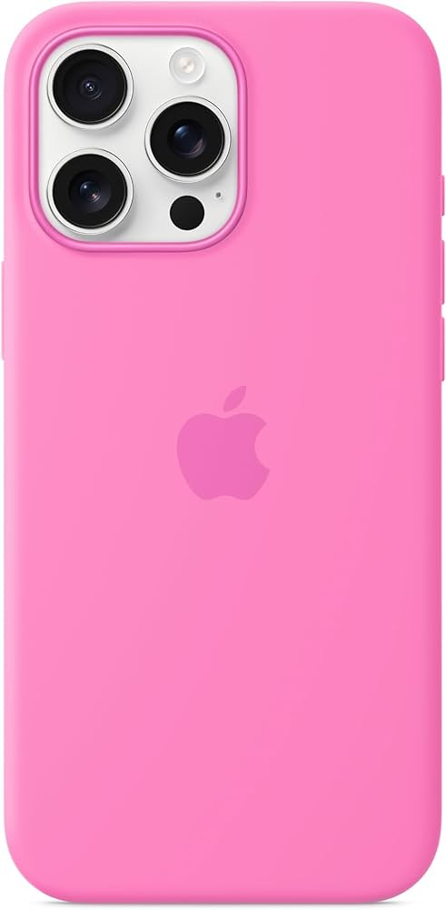 Apple iPhone 16 Pro Max Silicone Case with MagSafe and Camera Control - Peony ​​​​​​... | Amazon (US)