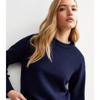 Women's Navy Crew Neck Jumper New Look | New Look (UK)