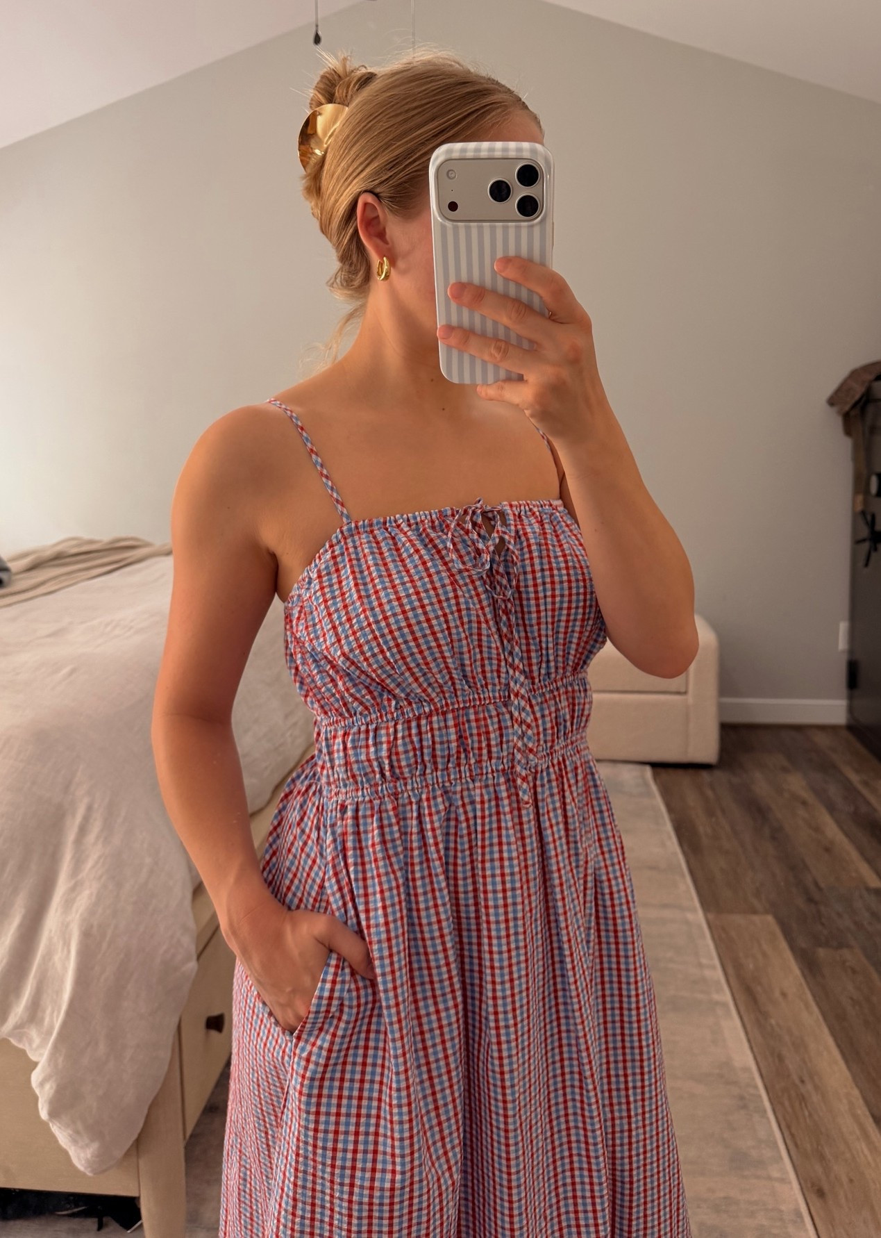 The most PERFECT dress for Fourth of July and it has pockets! 

Target fashion 
Target finds 
Fourth of July outfit Toddler mom
Mom outfit 
4th of July dress 
Red white and blue dress 
Gingham dress 
Target fashion

#LTKootd #LTKmomlife #LTKSaleAlert

Comment SHOP below to receive a DM with the link to this post on my LTK ⬇ https://liketk.it/6fJLe

#LTKootd #LTKmomlife #LTKSaleAlert