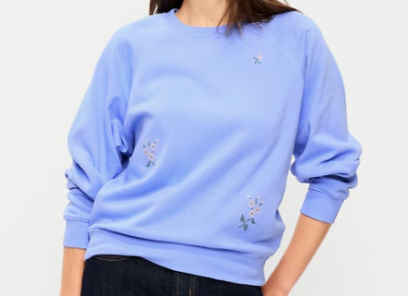 Women's Cross-stitch sweater 

 #LTKootd #LTKmomlife