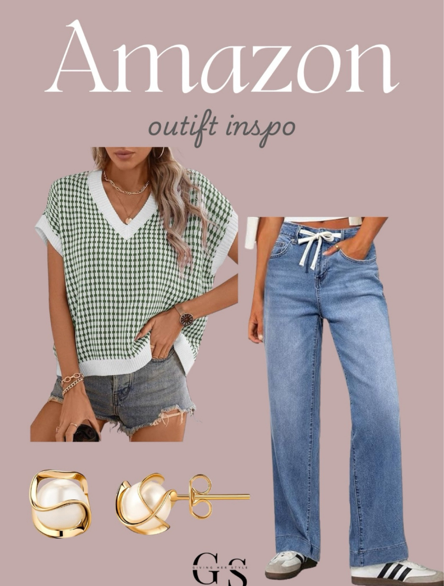 Spring outfit from Amazon 

Amazon outfit idea, Amazon finds, Amazon fashion, Spring outfit from amazon, Travel outfit 
Errands outfit
Casual style, running, gym, errands outift, airport outfit, athletic wear, lounge wear, sneakers, gen x outfit, flowy shorts, white sneakers biker shorts, resort wear, jeans, sandals, gold earrings, ootd, outfit inspo, outfit ideas

#LTKFindsUnder50 #LTKStyleTip #LTKSeasonal