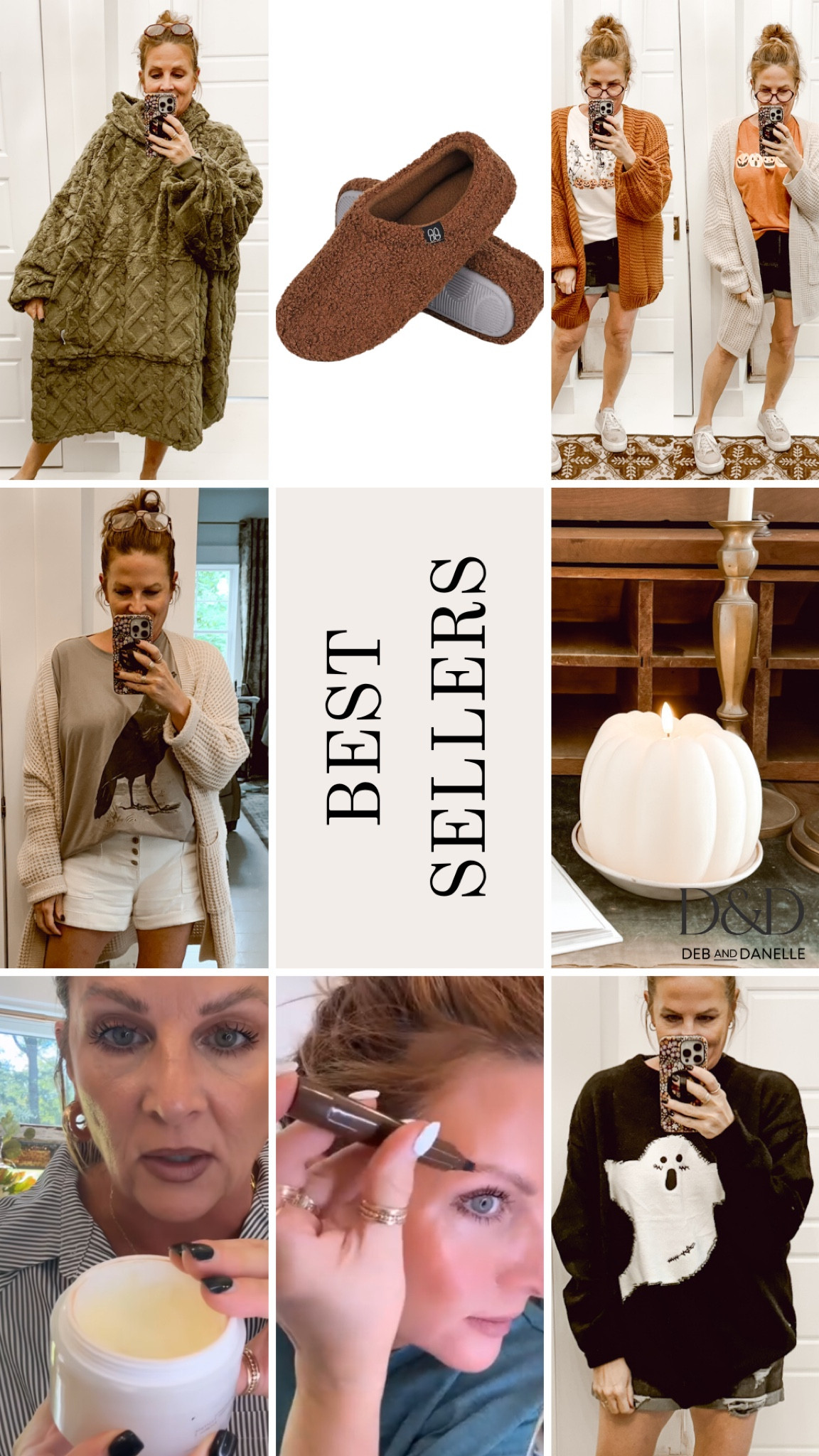 These were our top-selling items from Amazon for the week. The list includes some great graphic tops for Halloween, our pumpkin candle, a great gift idea (slippers on sale), my eyebrow pen, and my new face cleansing balm. 

#LTKHome #LTKMidsize #LTKSeasonal