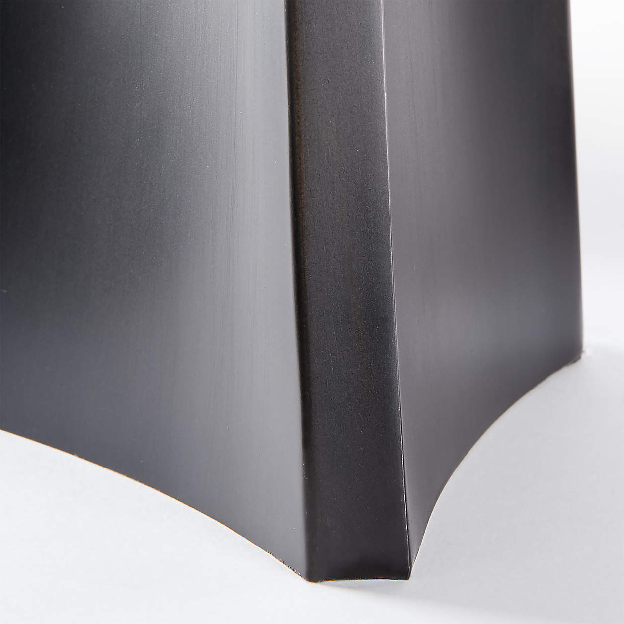 Isla Brass Triangle Table Lamp 24" + Reviews | Crate & Barrel | Crate & Barrel