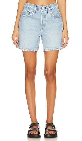 501 Mid Thigh Short in Ojai Luxor Last | Revolve Clothing (Global)