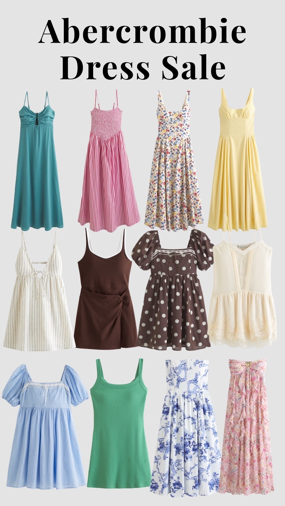 Up to 25% off Abercrombie dresses 👗

#LTKSaleAlert #LTKgrwm #LTKSpringSale