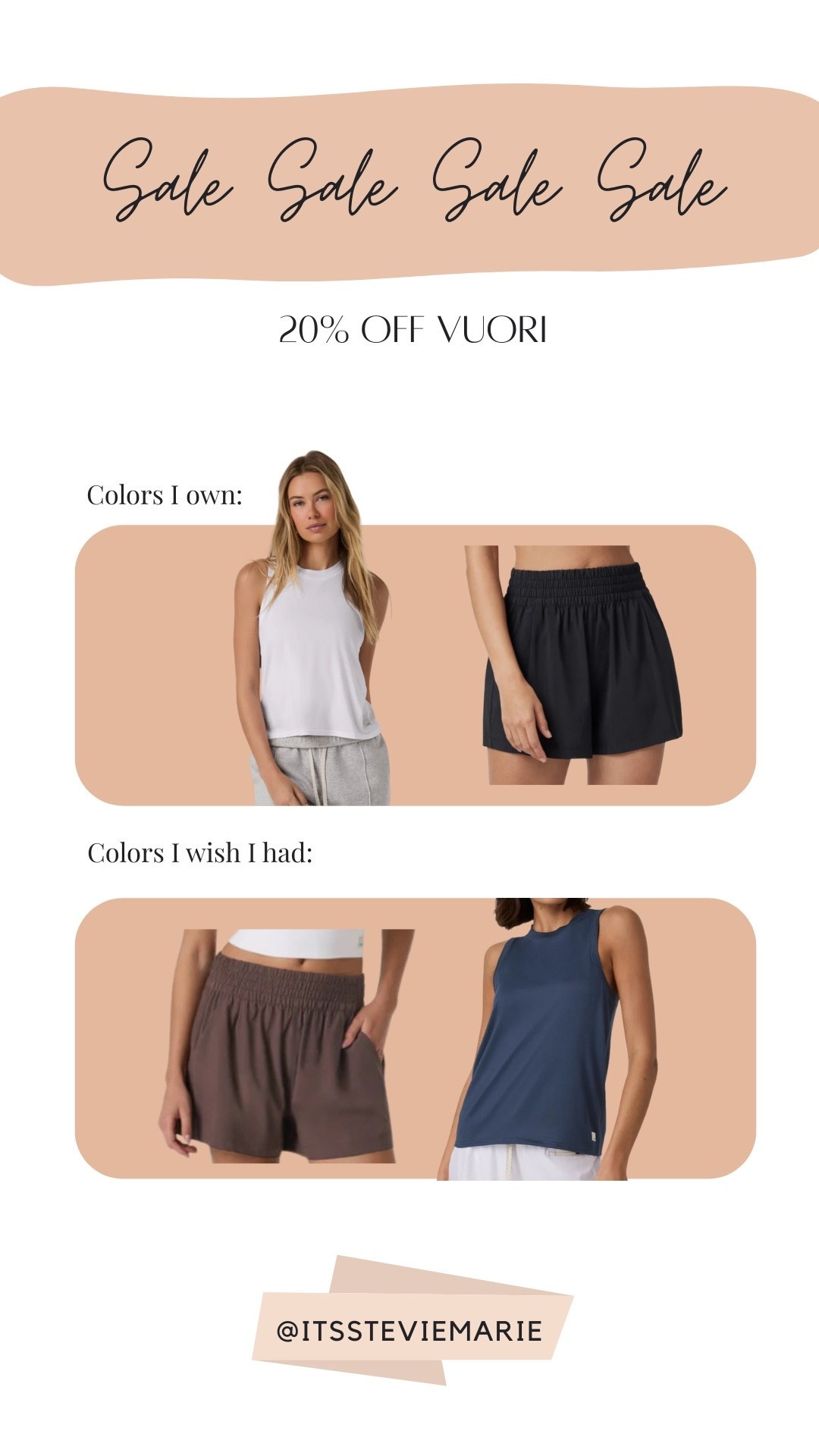 20% off Vuori for new customers. Here are my current favorite Vuori finds that I own and wish I had.
Villa shorts, running shorts, comfy shorts, women’s shorts, women’s tops, sleeveless running top
Code: LTKVuoriFALL

#LTKFallSale #LTKFamily #LTKActive