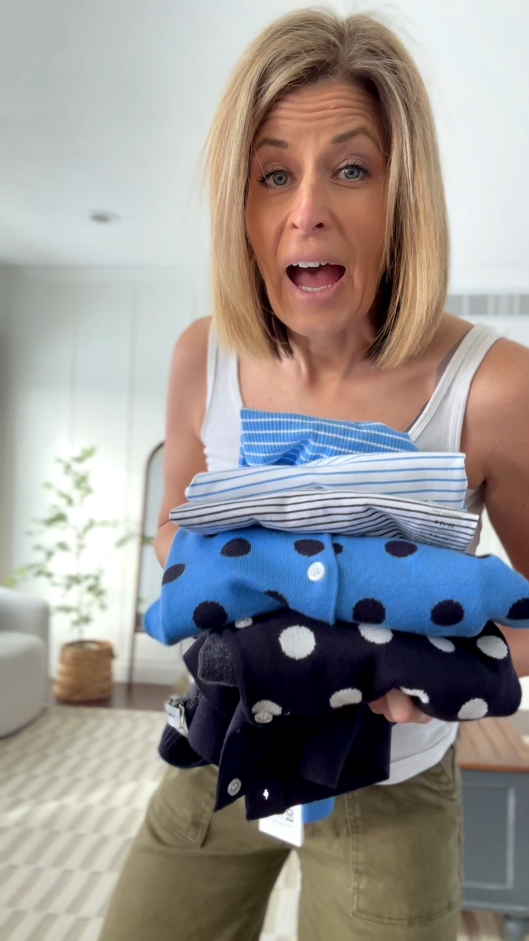 Give me all the blue and white striped and polka dots! Some many great deals! 

#LTKTall #LTKOver40 #LTKSaleAlert