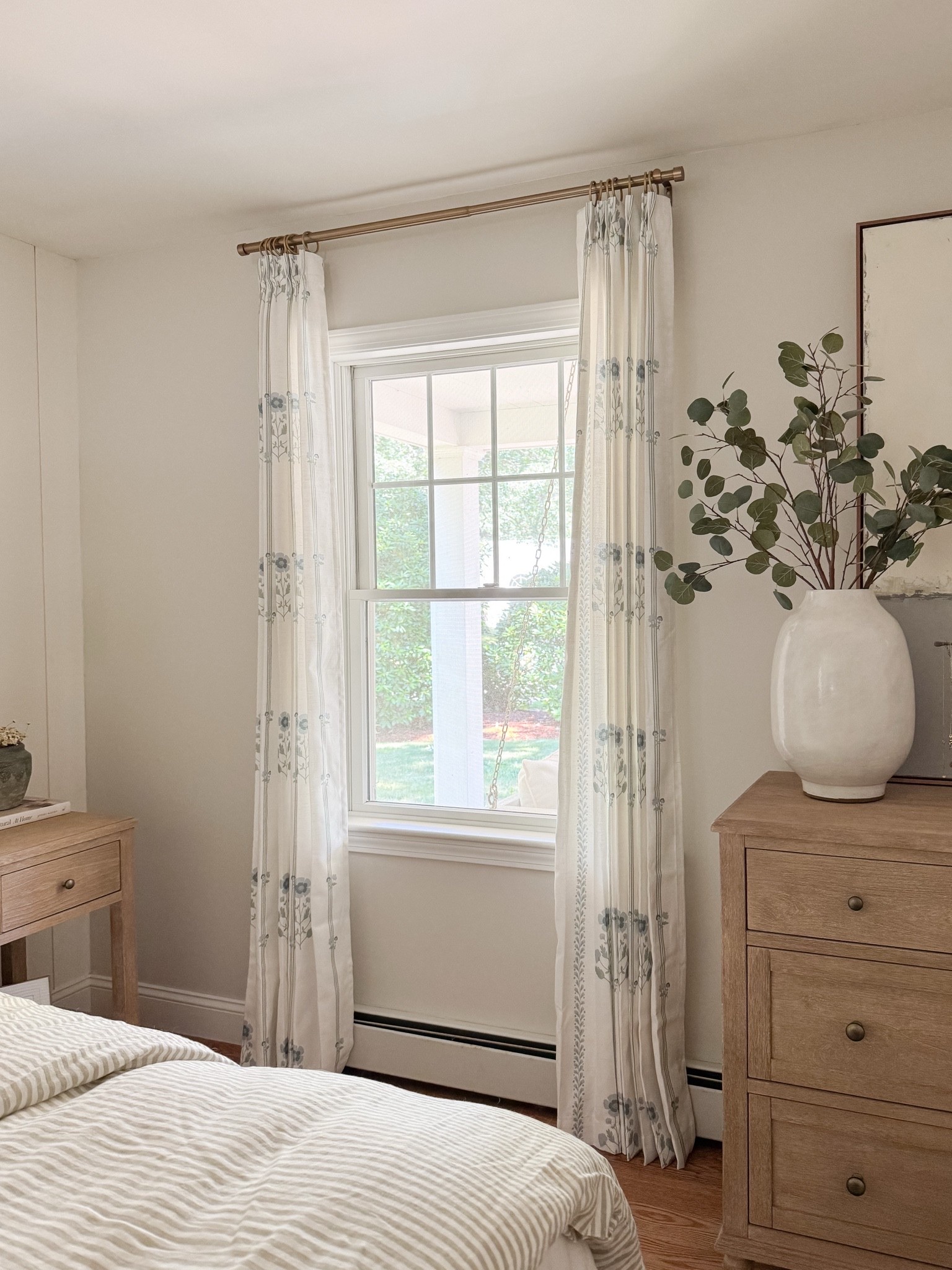 A cozy and welcoming coastal bedroom 🤍 new curtains I’m obsessed with!

#LTKHome