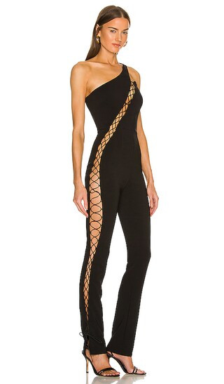 x REVOLVE Essex Jumpsuit in Black | Revolve Clothing (Global)