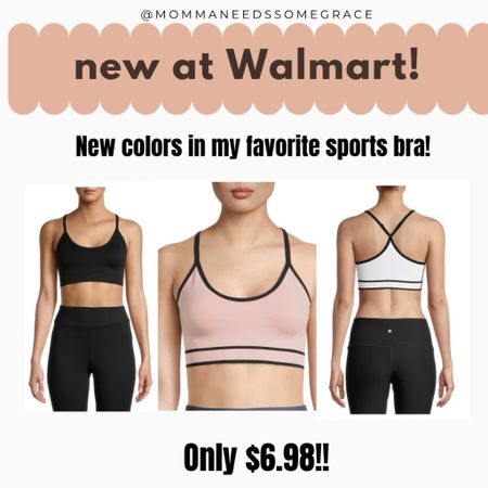 Walmart sports bras restocked!! I wear size small

#LTKfitness #LTKfindsunder100 #LTKstyletip