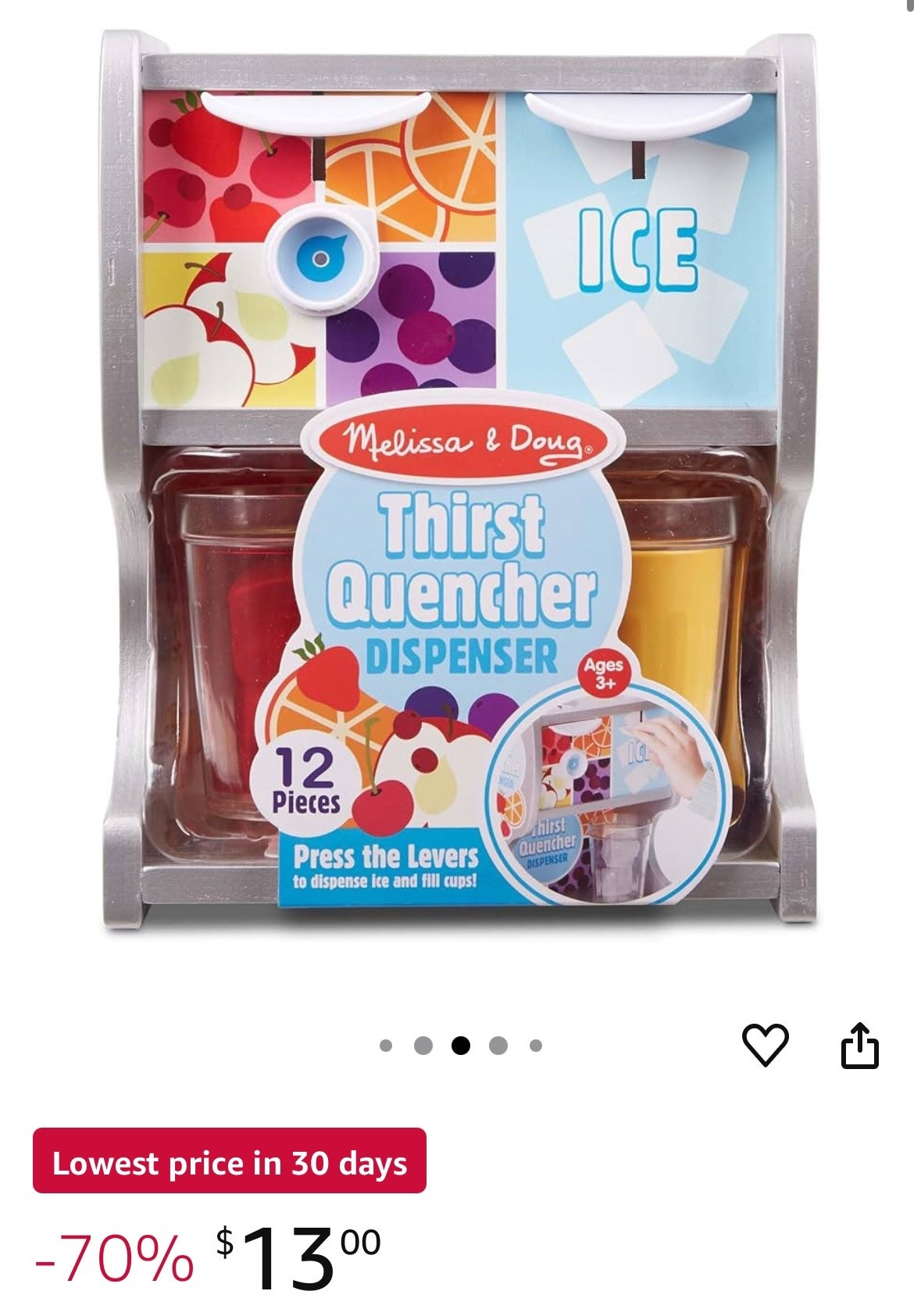 I cannot believe this sale!!!! Picked it up for my kids for Christmas! Makes a great gift especially at this price. 70% off making it UNDER $15!!! 

#LTKKids #LTKSeasonal #LTKSaleAlert