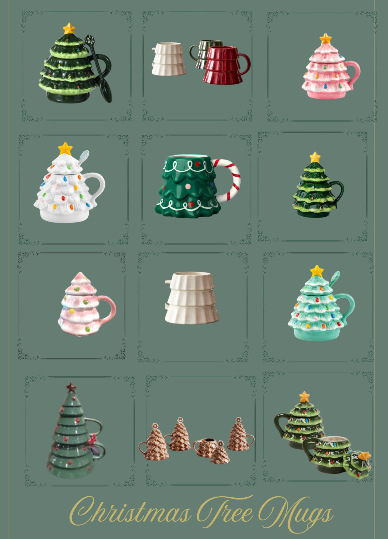Christmas Tree Mugs!

Holiday Mugs
Christmas Mugs
Christmas Decor



#LTKFindsUnder50 #LTKGiftGuide #LTKHoliday