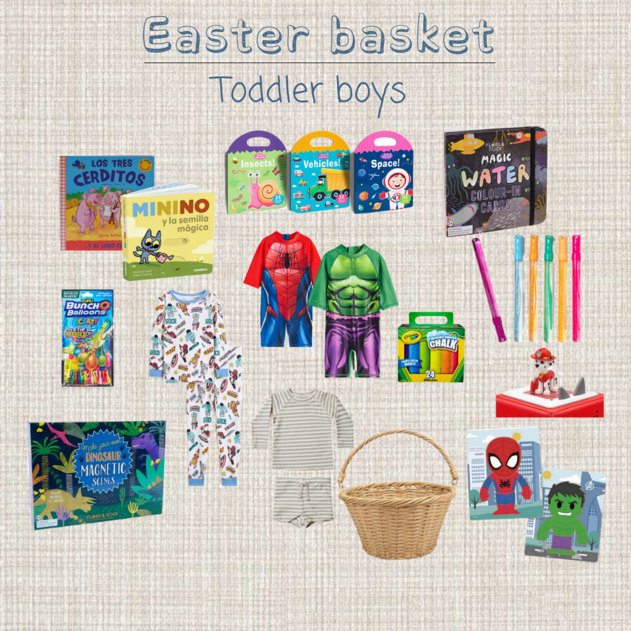 Toddler boy Easter basket 
Avengers Quincy Mae 

#LTKSeasonal #LTKkids #LTKGiftGuide